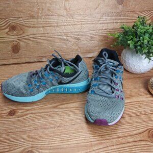 Nike Women's Air Zoom Structure 19 Gray Running Shoe sneakers size 9.5